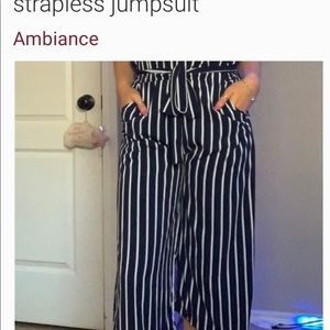 Women’s Strapless Jumpsuit